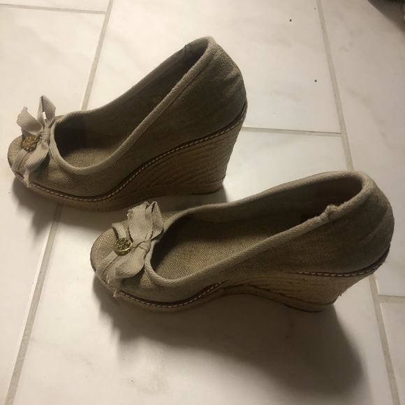 Tory Burch espadrilles size 7.5 - Picture 3 of 6